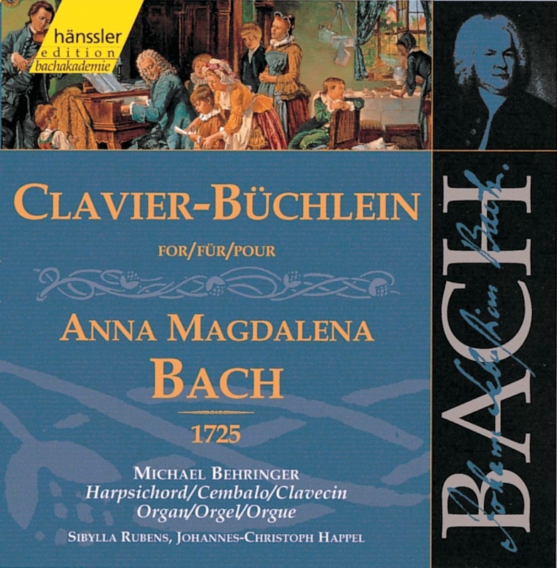 JOHANN SEBASTIAN BACH, Clavier-Büchlein