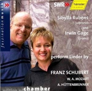 Lieder von Franz Schubert, W.A. Mozart und Anselm Hüttenbrenner